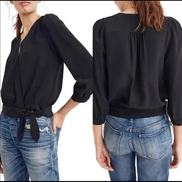 Madewell wrap top - Picture 6 of 7